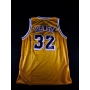 Magic Johnson Autógrafo - Camisa de Basquetebol Lakers.