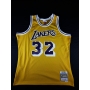 Magic Johnson Autógrafo - Camisa de Basquetebol Lakers.