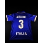 Paolo Maldini Autógrafo - Camisa da Seleção da Itália.