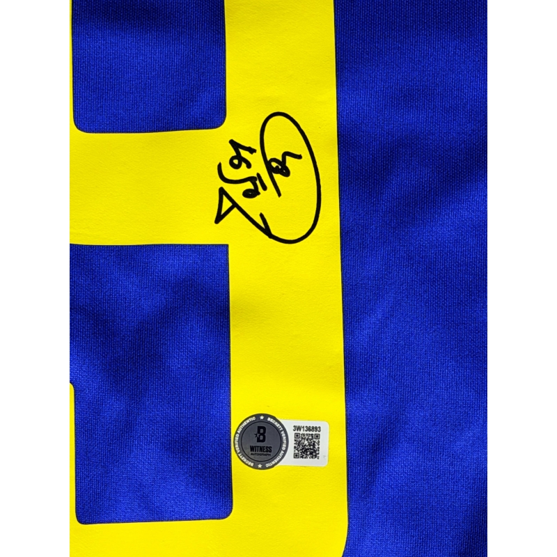 Carlos Tévez Autógrafo - Camisa do Boca Juniors.