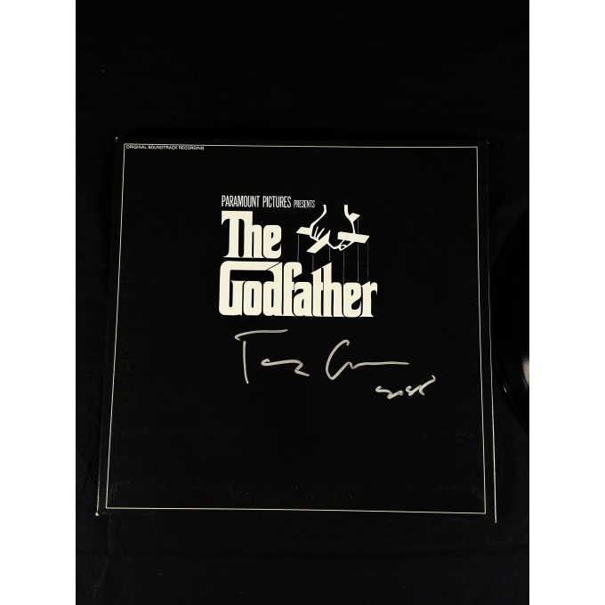 Francis Ford Coppola Autógrafo - Vinil   "The Godfather"