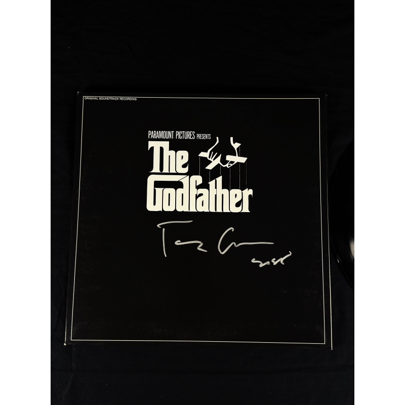 Francis Ford Coppola Autógrafo - Vinil   "The Godfather"