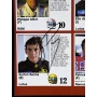 Ayrton Senna Autógrafo – Página de Revista