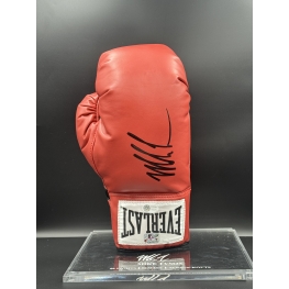 Luva da lendária marca Everlast - Autografada Por Mike Tyson