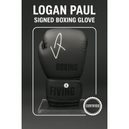 Luva de boxe Fiving assinada por Logan Paul.