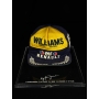 Ayrton Senna Autógrafo - Boné Williams Racing Services - ELF Renault.