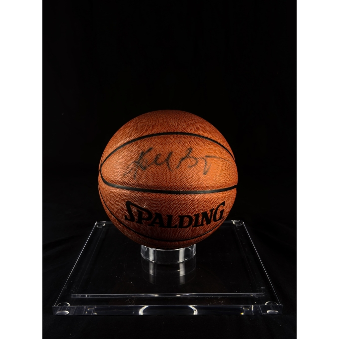 Kobe Bryant Autógrafo - Bola de Basquetebol.