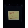 RAY KROC – DESENHO ORIGINAL DE HAMBÚRGUER AUTOGRAFADO