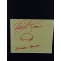 RAY KROC – DESENHO ORIGINAL DE HAMBÚRGUER AUTOGRAFADO