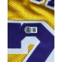Magic Johnson Autógrafo - Camisa de Basquetebol Lakers.
