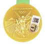USAIN BOLT – MEDALHA RIO 2016 AUTOGRAFADA