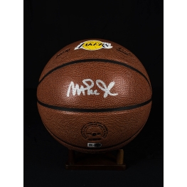 Magic Johnson Autógrafo - Bola de Basquetebol