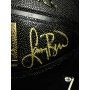 Magic Johnson & Larry Bird – Bola NBA Black/Gold Edition Autografada