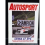 Ayrton Senna – Programa Oficial Autografado GP da Bélgica 1988