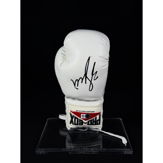 Will Smith — Luva de Boxe Pro Box Branca Autografada