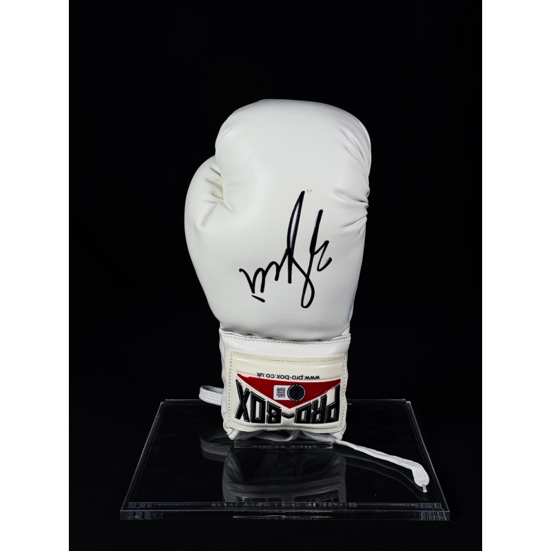 Will Smith — Luva de Boxe Pro Box Branca Autografada