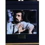 MARTIN SCORSESE AUTÓGRAFO - PÔSTER EMOLDURADO "IN ACTION".