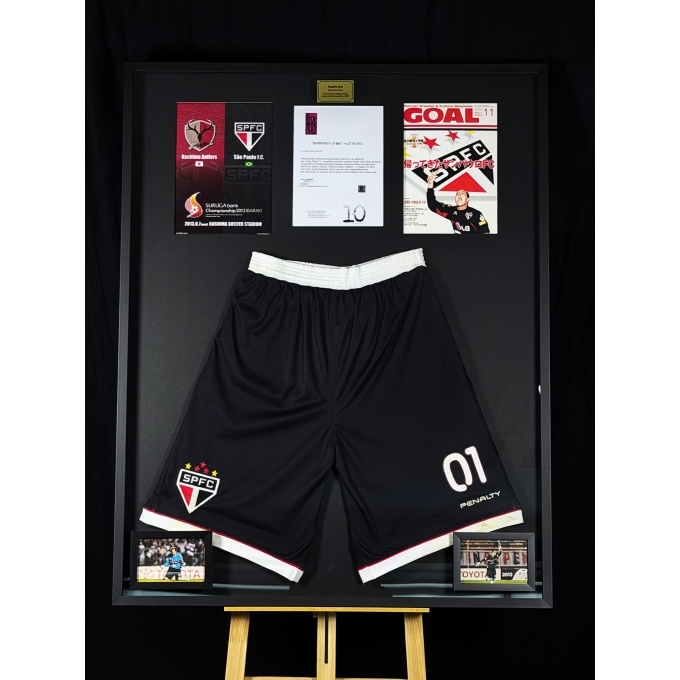 ROGÉRIO CENI USADO EM JOGO - CALÇÃO SÃO PAULO FC - QUADRO DE ELITE