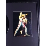 FREDDIE MERCURY AUTÓGRAFO E VINIL EMOLDURADO "QUEEN A NIGHT AT THE OPERA (1975)