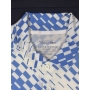 NOVAK DJOKOVIC AUTÓGRAFO - CAMISA LACOSTE "BLUE FADE" - ENQUADRADA