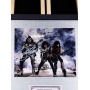 GENE SIMMONS E TOMMY THAYER AUTÓGRAFOS - FOTO EMOLDURADA "KISS ROCKING!"