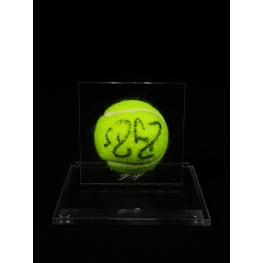 ROGER FEDERER AUTÓGRAFO - BOLA DE TÊNIS