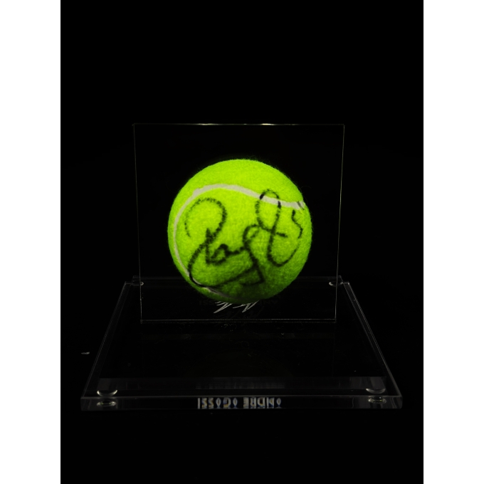 ROGER FEDERER AUTÓGRAFO - BOLA DE TÊNIS