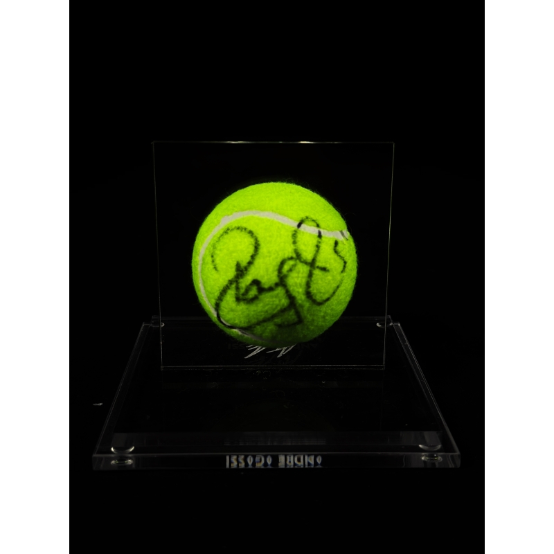 ROGER FEDERER AUTÓGRAFO - BOLA DE TÊNIS
