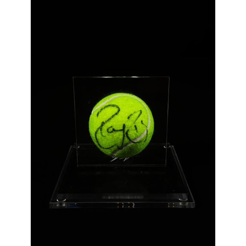 ROGER FEDERER AUTÓGRAFO - BOLA DE TÊNIS