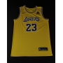 Camiseta de Basquetebol da Lendária equipe do Lakers, autografada por Lebron James.