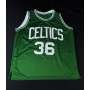 Camiseta de Basquetebol da Lendária equipe do Celtics, autografada por Shaquille O'Neal.
