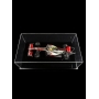 LEWIS HAMILTON AUTÓGRAFO - ACRÍLICO COM MINIATURA MCLAREN MERCEDES