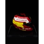 CARLOS SAINZ AUTÓGRAFO - MINI CAPACETE FERRARI