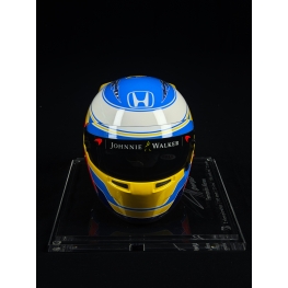 FERNANDO ALONSO AUTÓGRAFO - MINI CAPACETE MCLAREN