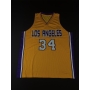 Camiseta de Basquetebol da Lendária equipe Los Angeles Lakers, autografada por Shaquille O'Neal.