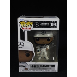 LEWIS HAMILTON AUTÓGRAFO - FUNKO RACING 09
