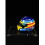 FERNANDO ALONSO AUTÓGRAFO - MINI CAPACETE ALPINE