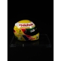 LEWIS HAMILTON AUTÓGRAFO - MINI CAPACETE MCLAREN MERCEDES