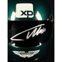 FERNANDO ALONSO AUTÓGRAFO - MINI CAPACETE ASTON MARTIN