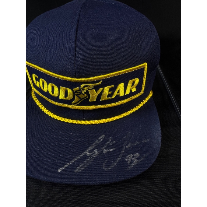 Boné Goodyear de Pódio – Autografado por Ayrton Senna em 1993