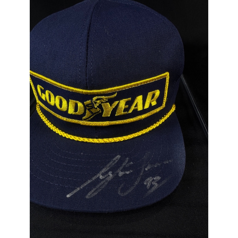 Boné Goodyear de Pódio – Autografado por Ayrton Senna em 1993