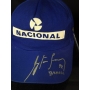 Boné da Nacional - Autografado Por Ayrton Senna