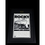 SYLVESTER STALLONE AUTÓGRAFO - POSTER FILME ROCKY - EMOLDURADO