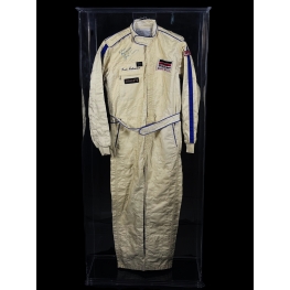 AYRTON SENNA AUTÓGRAFO - MACACÃO HONDA RACING TEAM