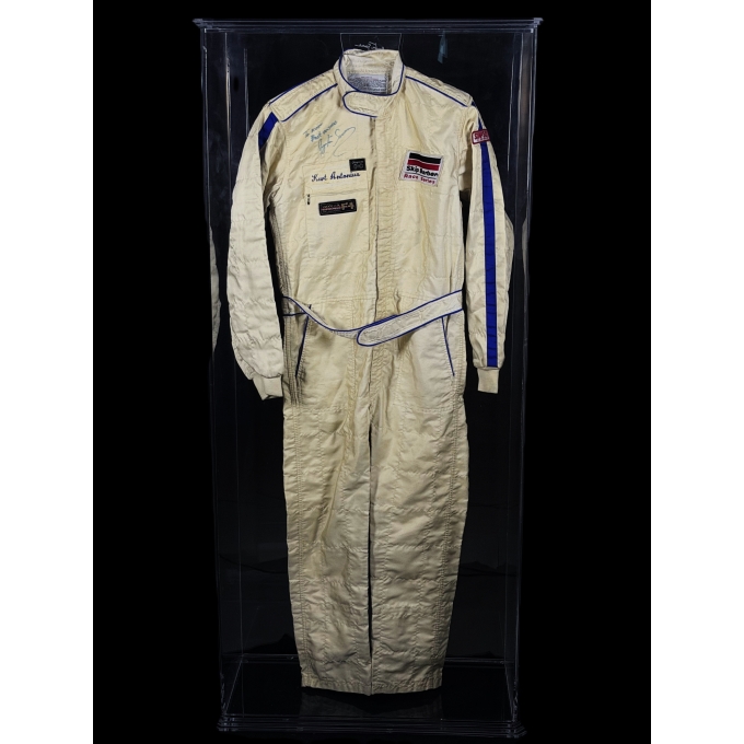 AYRTON SENNA AUTÓGRAFO - MACACÃO HONDA RACING TEAM