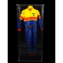 AYRTON SENNA AUTÓGRAFO - MACACÃO FIAT ABARTH