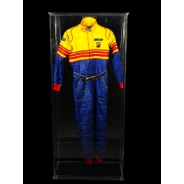 AYRTON SENNA AUTÓGRAFO - MACACÃO FIAT ABARTH