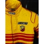 AYRTON SENNA AUTÓGRAFO - MACACÃO FIAT ABARTH