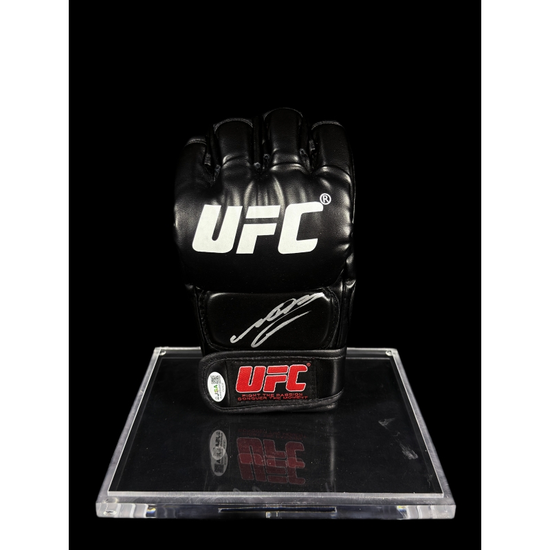 ANDERSON SILVA AUTÓGRAFO - LUVA OFICIAL UFC PRETA