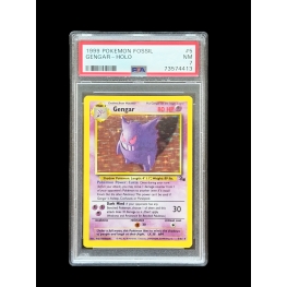 GENGAR HOLO FOSSIL 1999 - PSA 7